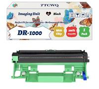 Compatible for Brother DR-1000 DR1000 Imaging Unit Work for Brother DCP-1510 HL-1210W Printers, with Chip, High Yield 20000 Pages, High-Definition Printing (1 Pack Black)