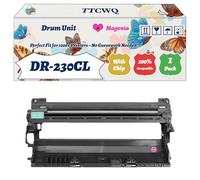Compatible for Brother DR-230CL Drum Unit Work for Brother MFC-9120CN MFC-9320CW HL-3040CN HL-3070CW Printers (1 Pack Magenta)