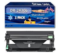 Compatible for Brother DR-243CL Drum Unit, Work for Brother DCP-L3510CDW HL-L3210CW MFC-L3710CW MFC-L3770CDW MFC-L3750CDW Printers, Drum Unit DR243CL (1 Pack Cyan)
