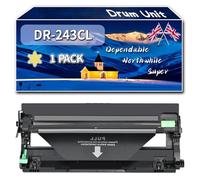 Compatible for Brother DR-243CL Drum Unit, Work for Brother DCP-L3517CDW HL-L3230CDW MFC-L3730CDN DCP-L3550CDW HL-L3270CDW Printers, Drum Unit DR243CL (1 Pack Yellow)