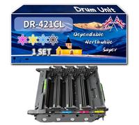 Compatible for Brother DR-421CL Drum Unit, Work for Brother DCP-L8410CDW HL-L9310CDW MFC-L8690CDW MFC-L9570CDWMT HL-L8260CDW Printers, Drum Unit DR421CL (1 Set)