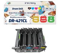 Compatible for Brother DR-421 rum Unit Work for Brother HL-L9310CDWT MFC-L8900CDW MFC-L9577CDW HL-L8360CDW HL-L9310CDWTT Printers (1 Set)