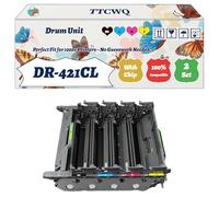 Compatible for Brother DR-421CL Drum Unit Work for Brother HL-L9310CDWT MFC-L8900CDW MFC-L9577CDW HL-L8360CDW HL-L9310CDWTT Printers (2 Set)