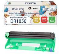 Compatible for Brother DR1050 DR-1050 Drum Unit Work for Brother MFC-1810 MFC-1810E MFC-1810R MFC-1815R MFC-1910 Printers (1 Pack Black)