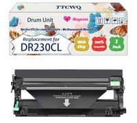 Compatible for Brother DR230 rum Unit Work for Brother DCP-9010CN HL-3070 MFC-9010CN MFC-9125CN MFC-9325CW Printers, with Chip, High Yield 15000 Pages, High-Definition Printing (1 Pack Magenta)