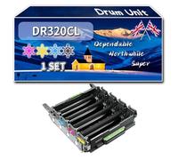 Compatible for Brother DR320CL Drum Unit, Work for Brother DCP-9055CDN DCP-9270CDN HL-4150CDN HL-4570CDW Printers, Drum Unit DR-320CL (1 Set)