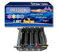 Compatible for Brother DR320CL Drum Unit, Work for Brother DCP-9055CDN DCP-9270CDN HL-4150CDN HL-4570CDW Printers, Drum Unit (1 Set)