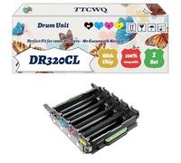 Compatible for Brother DR320CL Drum Unit Work for Brother HL-4570CDWT MFC-9460CDN MFC-9465CDN MFC-9970CDW Printers, with Chip, High Yield 35000 Pages, High-Definition Printing (1 Set)