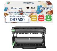 Compatible for Brother DR3600 Drum Unit Work for Brother DCP-L5510DW HL-L5215DN HL-L6415DN MFC-L5715DN MFC-L6915DN MFC-L5710DW Printers (1 Pack Black)
