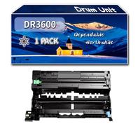 Compatible for Brother DR3600 Drum Unit, Work for Brother HL-L6415DN Mono MFC-L6710DW MFC-L6910DN MFC-L6915DN Printers, Drum Unit (1 Pack Black)