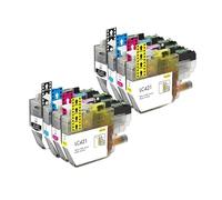 Compatible For Brother LC421XL Ink Set Accessories | High-yield 4-pack for DCP/MFC series, 500 pages per cartridge, fade-resistant prints(8pcs (2SET))