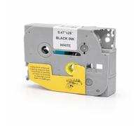 Compatible for Brother P-Touch Label Tape 12mm 0.47 Laminated TZe-231 TZ-231 TZe231 Black on White Tze Tape 12mm Brother Label Printer PT-1000 H110 H108 H200 E110 H105 H100R H101C (Pack of 1)