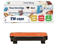 Compatible for Brother TN-1050 Toner Cartridge Work for Brother MFC-1810 HL-1210W HL-1110 HL-1212W HL-1112 Printers, with Chip, High Yield 1500 Pages, High-Definition Printing (1 Pack Black)