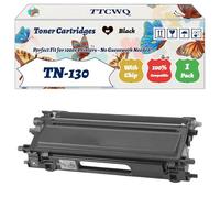 Compatible for Brother TN-130 Toner Cartridges Work for Brother MFC-9440CN MFC-9450CLT MFC-9440 MFC-9450 MFC-9840 MFC-9440CDW MFC-9450CDN Printers (1 Pack Black)