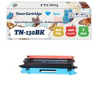 Compatible for Brother TN-130BK TN-130C TN-130M TN-130Y Toner Cartridge Work for Brother MFC-9840CDW DCP-9045 MFC-9440 HL-4040CN Printers (1 Pack Cyan)