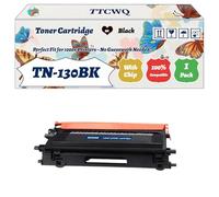Compatible for Brother TN-130BK TN-130C TN-130M TN-130Y Toner Cartridge Work for Brother MFC-9840CDW DCP-9045 MFC-9440 HL-4040CN Printers (1 Pack Black)