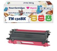 Compatible for Brother TN-130BK Toner Cartridges Work for Brother DCP-9040CN DCP-9042CDN DCP-9045CDN Printers, with Chip, High Yield 3500 Pages, High-Definition Printing (1 Pack Magenta)