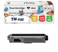 Compatible for Brother TN-245 Toner Cartridge Work for Brother HL-3140CW HL-3150CDW HL-3170CDW DCP-9020 MFC-9330 MFC-9340 Printers (1 Pack Black)