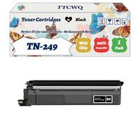 Compatible for Brother TN-249 Toner Cartridges Work for Brother MFC-L8340CDW MFC-L8390CDW HL-L8230CDW Printers (1 Pack Black)