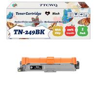 Compatible for Brother TN-249BK TN-249C TN-249M TN-249Y Toner Cartridge Work for Brother MFC-L8340CDW MFC-L8390CDW HL-L8230CDW Printers (1 Pack Black)