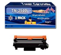 Compatible for Brother TN-2510 Toner Cartridge, Work for Brother MFC-L2835DW MFC-L2800DW MFC-L2860DW MFC-L2827DWXL MFC-L2860DWE Printers, Toner Cartridge TN2510 (1 Pack Black)