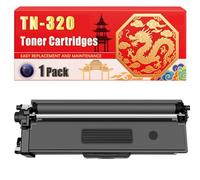 Compatible for Brother TN-320 DCP-9055CDW DCP-9270CDN HL-4140CN HL-4150CDN HL-4570CDW MFC-9460CDN MFC-9465CDN MFC-9970CDW Toner Printers (1 Pack Black)