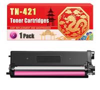 Compatible for Brother TN-421 DCP-L8410CDW HL-L8260CDW HL-L8360CDW MFC-L8690CDW MFC-L8900CDW Toner Cartridges Printers, With Chip Large Capacity 4500 Pages (1 Pack Magenta)