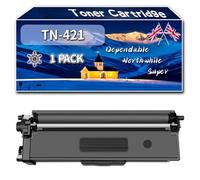 Compatible for Brother TN-421 Toner Cartridge, Work for Brother DCP-L8410CDW MFC-L8690CDW HL-L8260CDW MFC-L8900CDW Printers (1 Pack Black)