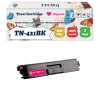 Compatible for Brother TN-421BK TN-421C TN-421M TN-421Y Toner Cartridge Work for Brother DCP-L8410CDW MFC-L8690CDW HL-L8260CDW MFC-L8900CDW Printers (1 Pack Magenta)