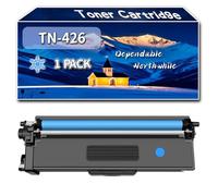 Compatible for Brother TN-426 Toner Cartridge, Work for Brother HL-L8360CDW MFC-L8900CDW Printers, Toner Cartridge TN-426BK TN-426C TN-426M TN-426Y TN426 (1 Pack Cyan)