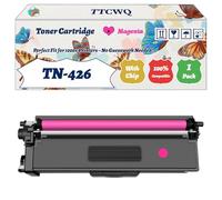 Compatible for Brother TN-426 Toner Cartridge Work for Brother HL-L8360CDW MFC-L8900CDW Printers, with Chip, High Yield 6500 Pages, High-Definition Printing (1 Pack Magenta)