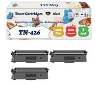 Compatible for Brother TN-426 Toner Cartridges Work for Brother HL-L8360DN HL-L8360CDW Printers, with Chip, High Yield 9000 Pages, High-Definition Printing (3 Pack Black)