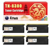 Compatible for Brother TN-6300 TN-6600 HL-1030 HL-1230 HL-1240 HL-1250 HL-1270 HL-1430 HL-1440 HL-1450 HL-1470 HL-P2500 Toner Printers (4 Pack Black)