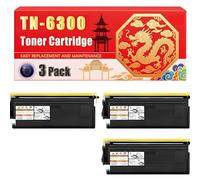 Compatible for Brother TN-6300 TN-6600 HL-1030 HL-1230 HL-1240 HL-1250 HL-1270 HL-1430 HL-1440 HL-1450 HL-1470 HL-P2500 Toner Printers (3 Pack Black)
