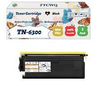 Compatible for Brother TN-6300 TN-6600 Toner Cartridge Work for Brother HL-1030 HL-1230 HL-1240 HL-1250 HL-1270 HL-1430 HL-1440 HL-1450 HL-1470 Printers (1 Pack Black)