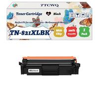 Compatible for Brother TN-821XLBK TN-821XXLC TN-821XXLM TN-821XXLY Toner Cartridge Work for Brother HL-L9430CDN HL-L9470CDN MFC-L9630CDN Printers (1 Pack Black)