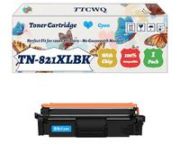 Compatible for Brother TN-821XLBK TN-821XXLC TN-821XXLM TN-821XXLY Toner Cartridge Work for Brother HL-L9430CDN HL-L9470CDN MFC-L9630CDN Printers (1 Pack Cyan)