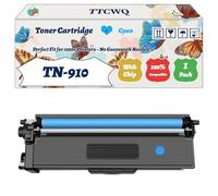 Compatible for Brother TN-910 Toner Cartridge Work for Brother HL-L9310CDW MFC-L9570CDW HL-L9310CDWT MFC-L9570CDWMT HL-L9310CDWTT Printers (1 Pack Cyan)