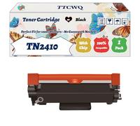 Compatible for Brother TN2410 Toner Cartridge Work for Brother DCP-L2530DW Mono MFC-L2710 Mono MFC-L2730DW Mono MFC-L2750DW Printers (1 Pack Black)