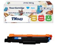 Compatible for Brother TN243 Toner Cartridge Work for Brother DCP-L3510CDW DCP-L3517CDW DCP-L3550CDW HL-L3210CW HL-L3230CDW Printers (1 Pack Cyan)