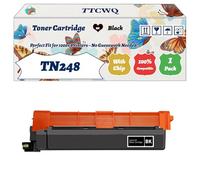 Compatible for Brother TN248 Toner Cartridge Work for Brother HL-L8230CDW HL-L8240CDW MFC-L3740CDW Printers (1 Pack Black)