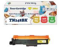 Compatible for Brother TN248BK TN248C TN248M TN248Y Toner Cartridge Work for Brother MFC-L8390CDW DCP-L3560CDW HL-L8240cdw Printers (1 Pack Yellow)