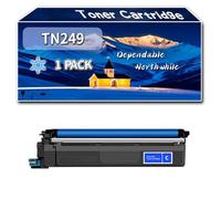 Compatible for Brother TN249 Toner Cartridge, Work for Brother HL-L8230CDW HL-L8240CDW MFC-L8340CDW MFC-L8390CDW Printers, Toner Cartridge (1 Pack Cyan)