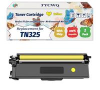 Compatible for Brother TN325 Toner Cartridge Work for Brother HL-4570CDW HL-4570CDWT MFC-9460CDN MFC-9465CDN MFC-9970 Printers (1 Pack Yellow)