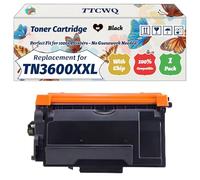 Compatible for Brother TN3600XXL Toner Cartridge Work for Brother MFC-L5715DN MFC-L6710DW MFC-L6910DN Printers (1 Pack Black)