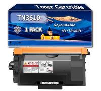 Compatible for Brother TN3610 Toner Cartridge, Work for Brother HL-L6210DW MFC-L6710DW HL-L6410DN MFC-L6910DN HL-L6415DN Printers, Toner Cartridge TN-3610 (1 Pack Black)