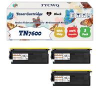 Compatible for Brother TN7600 Toner Cartridge Work for Brother HL-5040 HL-5040N HL-5050 HL-5050N HL-5070 HL-5070N MFC-8820D MFC-8820DN Printer (3 Pack Black)