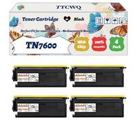 Compatible for Brother TN7600 Toner Cartridge Work for Brother HL-5040 HL-5040N HL-5050 HL-5050N HL-5070 HL-5070N MFC-8820D MFC-8820DN Printer (4 Pack Black)