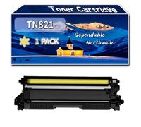 Compatible for Brother TN821 Toner Cartridge, Work for Brother HL-L9430CDN HL-L9470CDN MFC-L9630CDN MFC-L9670CDN Printers, Toner Cartridge (1 Pack Yellow)