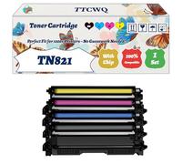 Compatible for Brother TN821 Toner Cartridge Work for Brother HL-L9430CDN HL-L9470CDN MFC-L9630CDN Printers (4-Pack BK/C/M/Y)